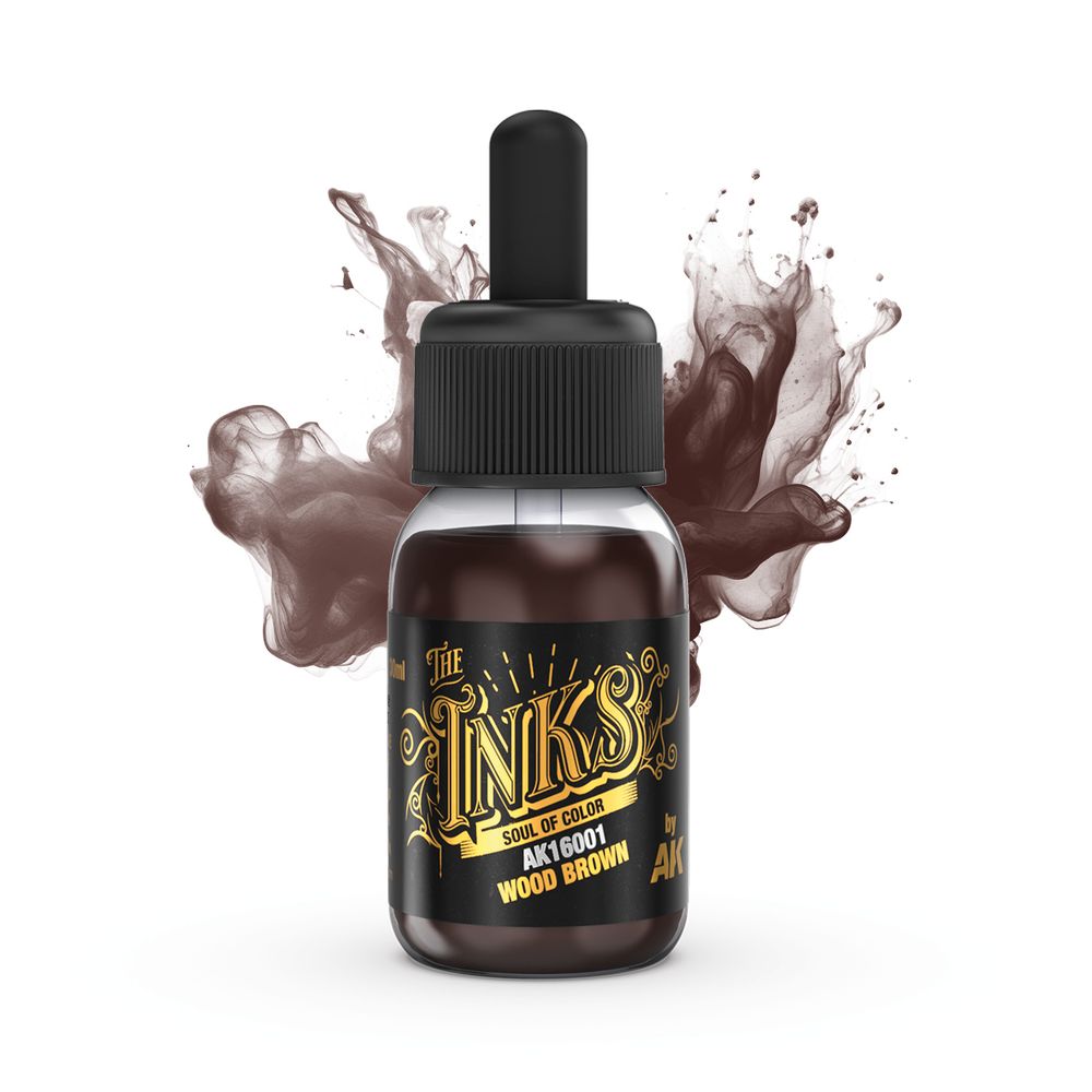 AK Interactive The INKS - Wood Brown AK Interactive The INKS - Wood Brown