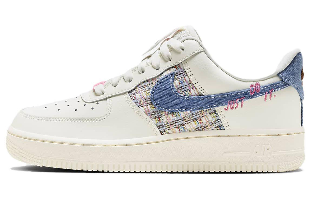 Кроссовки Nike Air Force 1 Low "Just Do It" (Женская размерная сетка)