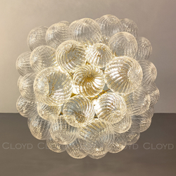 Люстра Cloyd MORRA C9 / Ø60 см - латунь (арт.11639)