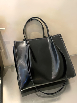 женская сумка на плечо из натуральной кожи