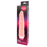 Вибратор Realistic Cock Vibe телесного цвета - 21 см.