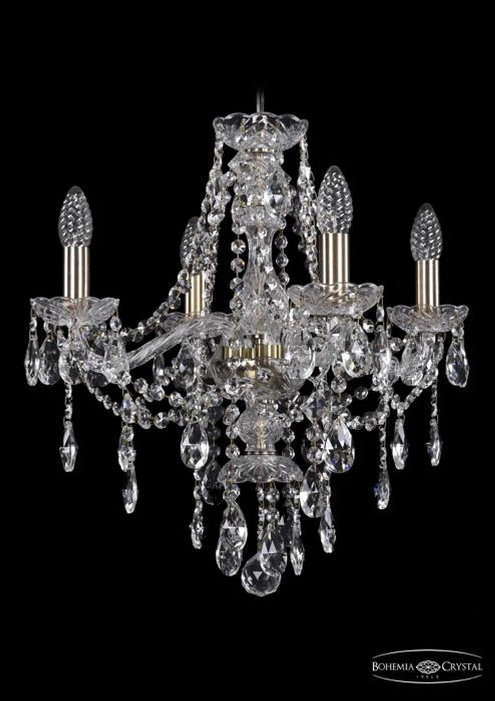 Подвесная люстра Bohemia Ivele 1415/4/165/Pa