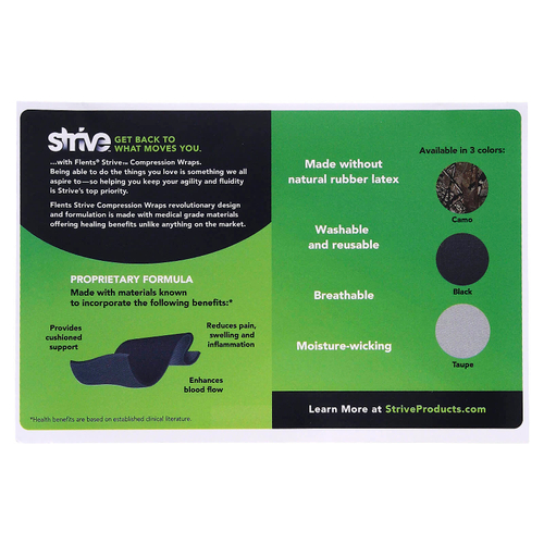 Strive, компрессионное белье, коричневое, 1 шт.