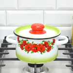 Кастрюля 1,5л "Восточный мак"