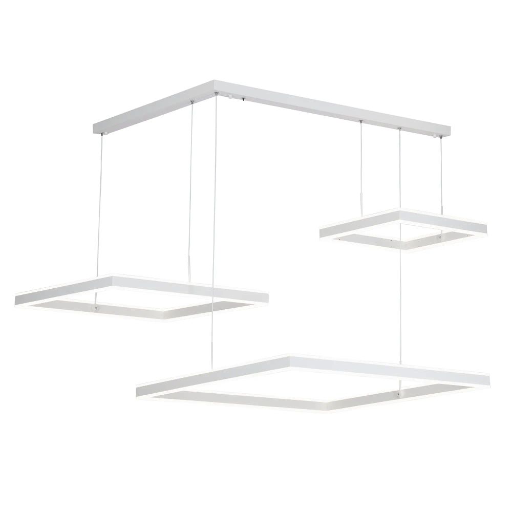 Citilux Дуэт CL719K310 LED Люстра подвесная с пультом Белая