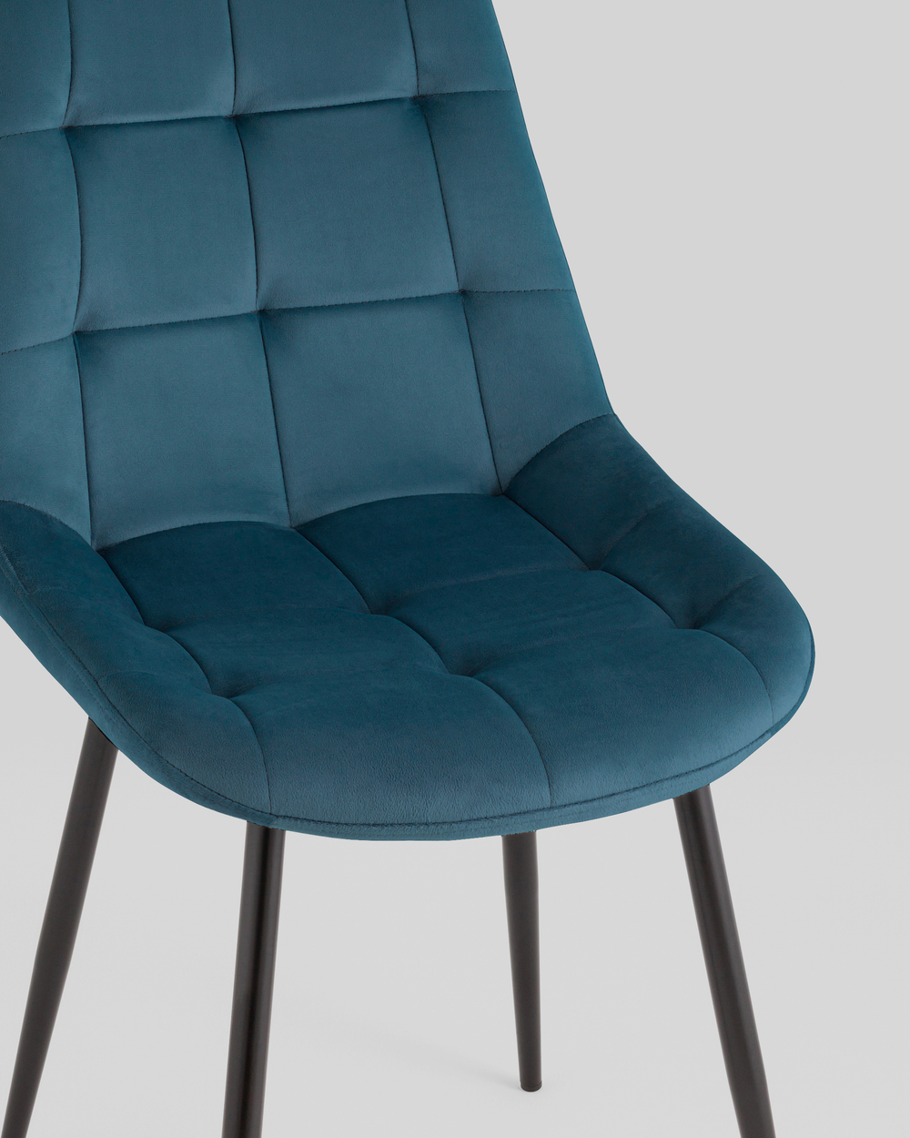 Стул Флекс New велюр сине-зеленый