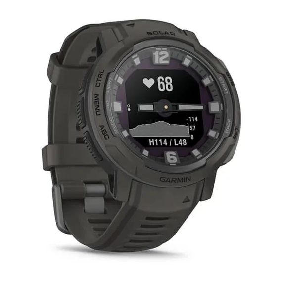 Умные часы Garmin Instinct Crossover Solar 45 мм (010-02730-01) графитовый