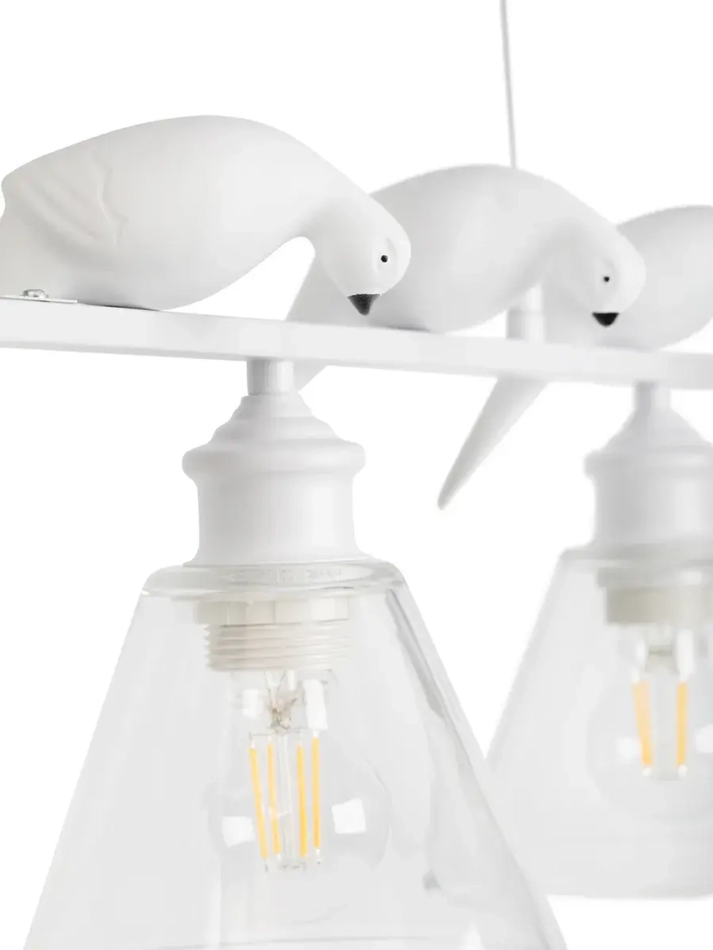 Люстра подвес с попугайчиками E27*3*60W