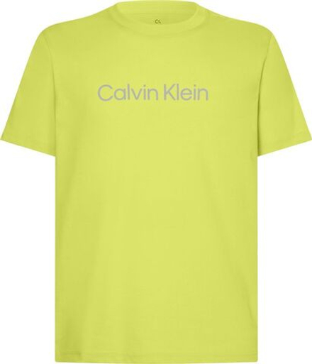 Мужская теннисная футболка Calvin Klein PW SS T-shirt - зеленый