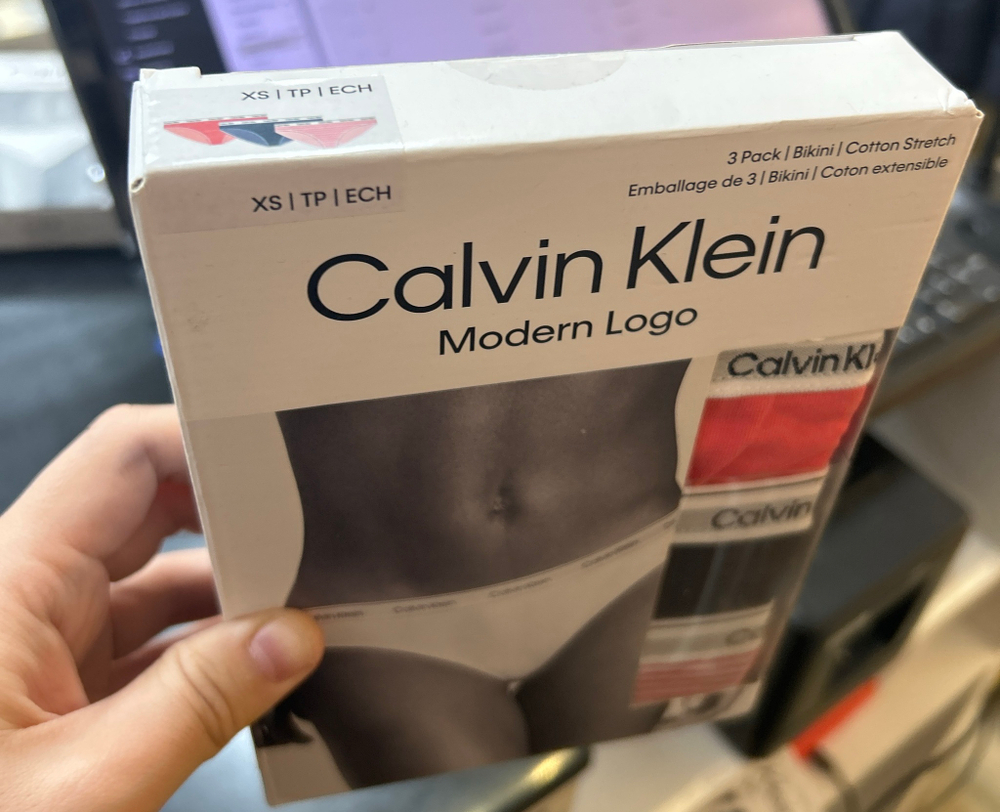 Женское белье Calvin Klein 3 шт