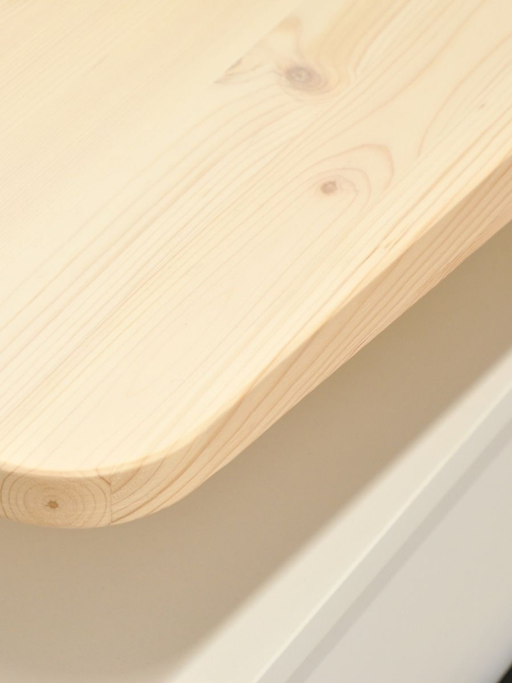 Стол письменный 185х75х75, Ochensol, компьютерный, школьный, парящая столешница, массив сосны, белый, Dipriz