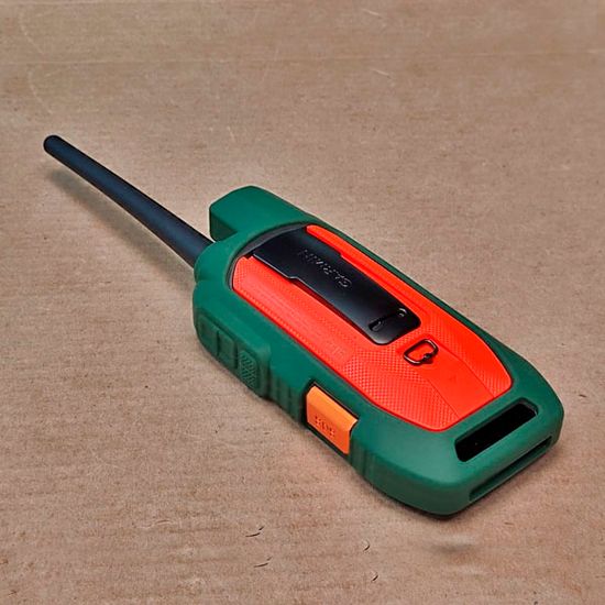 Чехол силиконовый для Garmin Alpha 200i / 300i защитный противоскользящий бампер (Зеленый)