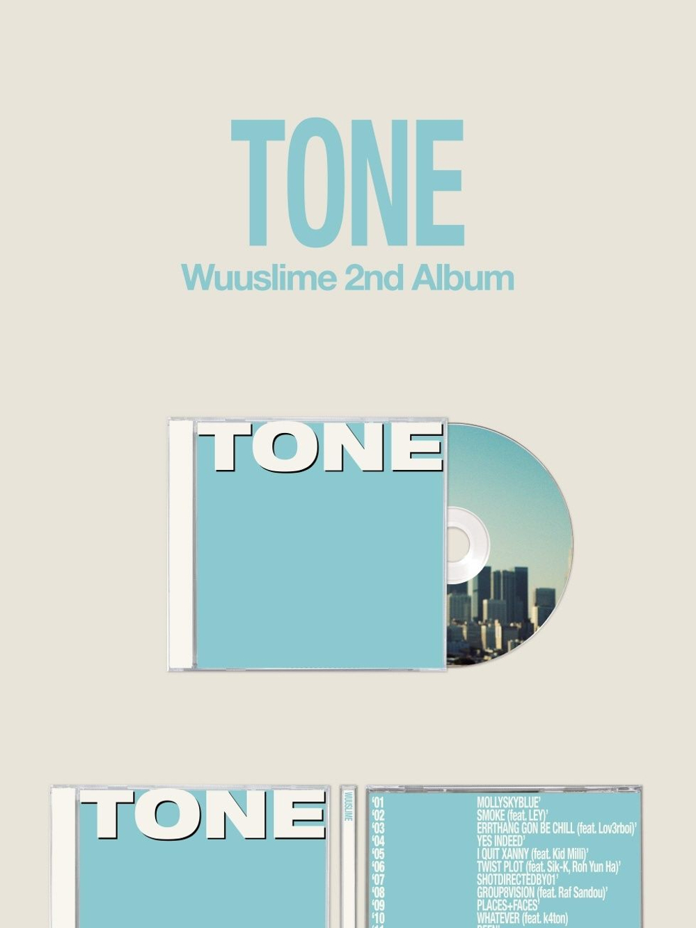 (ПРЕДЗАКАЗ) Альбом WUUSLIME - TONE 2nd Album