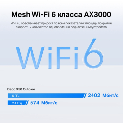 Wi-Fi роутер TP-Link Deco X50 Outdoor 1-Pack