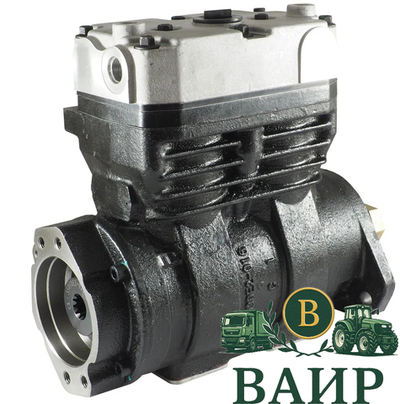 Компрессор воздушный двухцилиндровый 4947027 для двигателей Cummins 6ISBe, 6ISDe