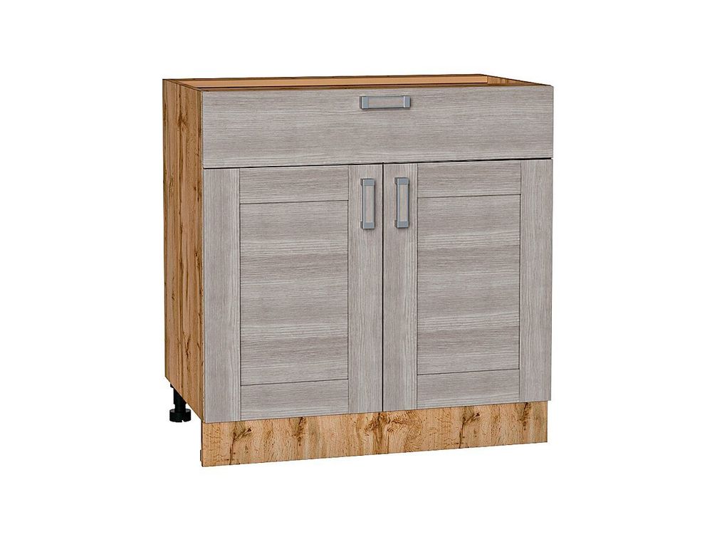 Шкаф нижний с 2-мя дверцами и ящиком Лофт