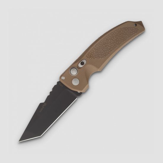 Складной нож HOGUE автоматический «Elishewitz EX-03» HG/34323BK c клинком из стали 154CM, рукоять PPS (Инженерный пластик)