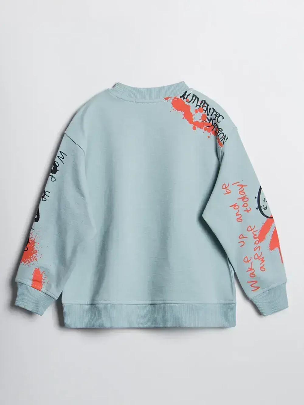 Свитшот для девочки с принтом