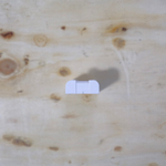 Площадка под стяжку для прямого монтажа белая (100шт/1500шт уп/кор) Промрукав