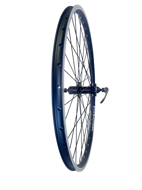 Колесо заднее 27,5" EVOLUTION ал. дв. чер. / Втулка: ал. ДИСК касс8-10 ск. эксц.пром.чер. 14883