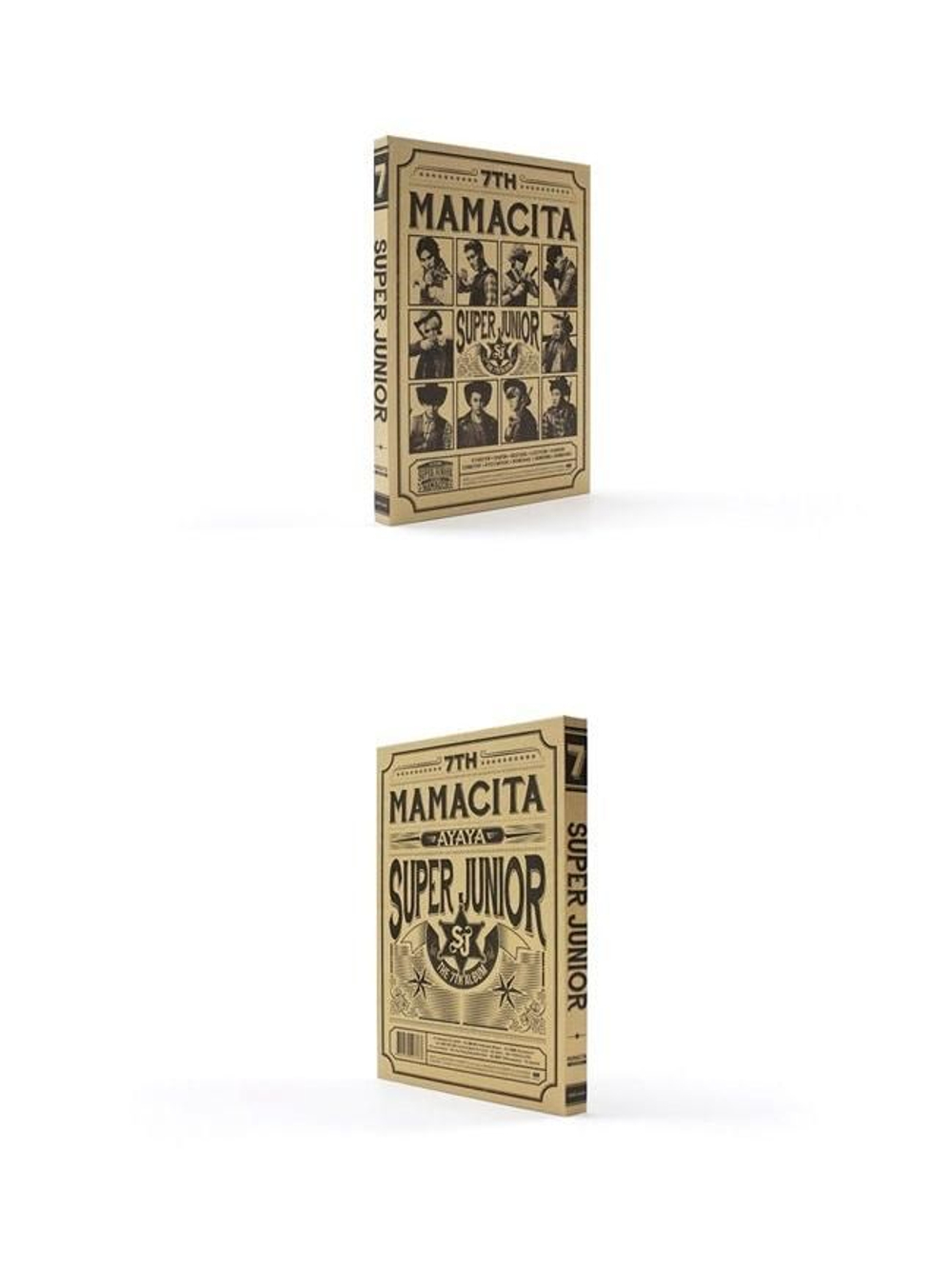 Альбом SUPER JUNIOR - MAMACITA 7th Album B Version