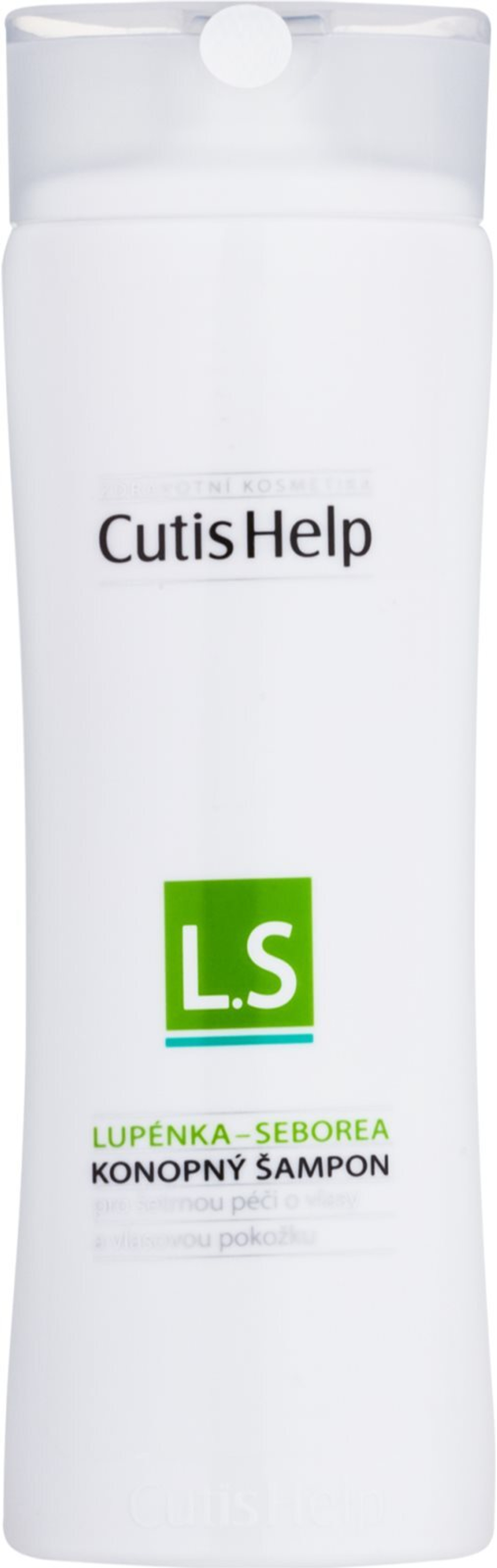 CutisHelp Health Care L.S - Psoriasis - Seborrhea - конопляный шампунь при псориазе и себорейном дерматите /   200  ml  / GTIN 8595218200387