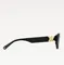 Солнцезащитные очки Louis Vuitton Twist Cat Eye, чёрный