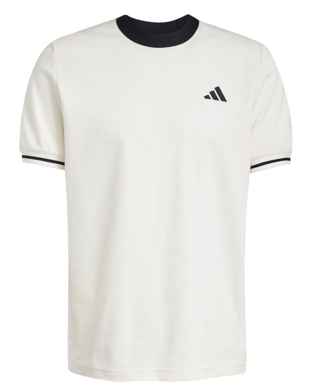 Мужская теннисная футболка Adidas Aeroready Heritage - белый