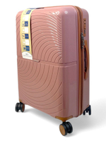 Средний чемодан Bon-Voyage PP Wave, Пудровый, M