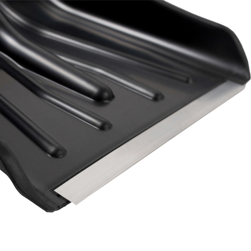 ЛОПАТА СНЕГ. АВТОМОБ. "АВТОВИТЯЗЬ" 280 Х 370мм  С МЕТАЛ.ЧЕРЕНКОМ и РУЧКОЙ, МЕТ. ПЛАСТ. "ЦИКЛ" 32127