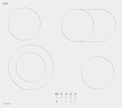 Варочная панель Evelux HEV 642 W