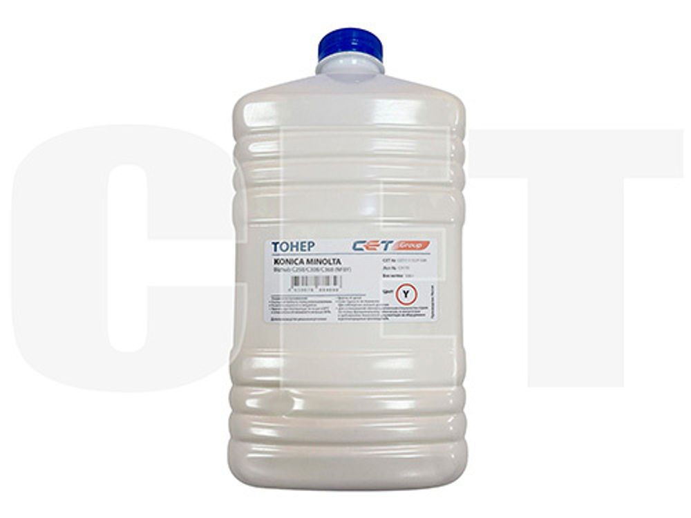 Тонер NF8Y TN-324 для KONICA MINOLTA Bizhub C258/C308/C368, Yellow, 500г, CET111112Y-500