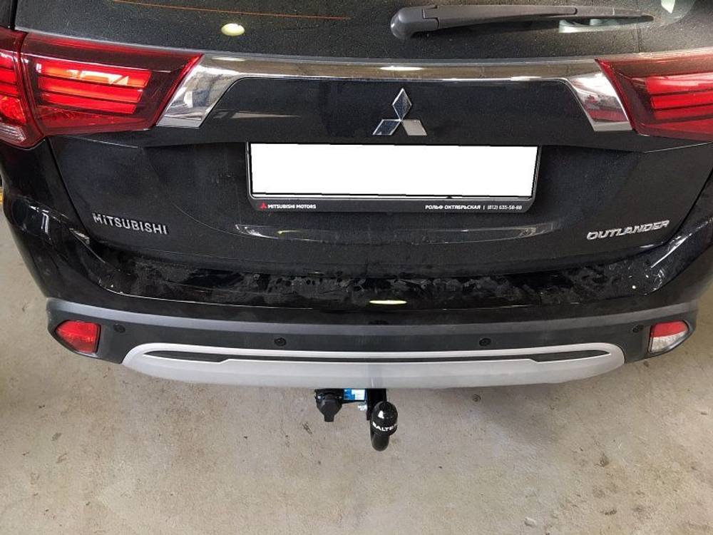 Фаркоп Балтекс для Mitsubishi Outlander III (GF0W) 3-й Рестайлинг 2018- (паспорт и сертификат в комплекте)(без электрики)арт.14905312
