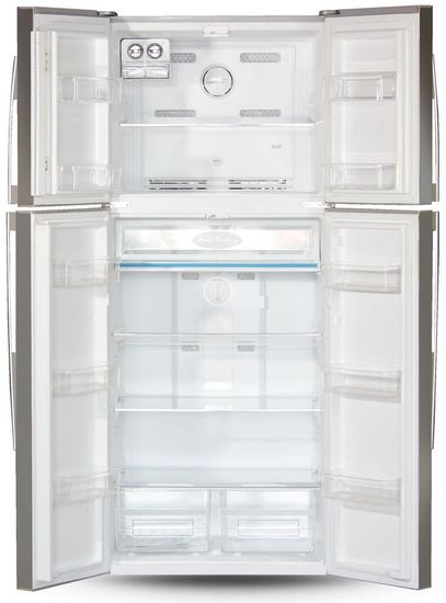 Холодильник Ginzzu NFK-590 стальной