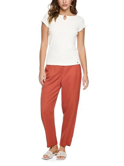 Marc Cain Футболка приталенная с декоративным элементом