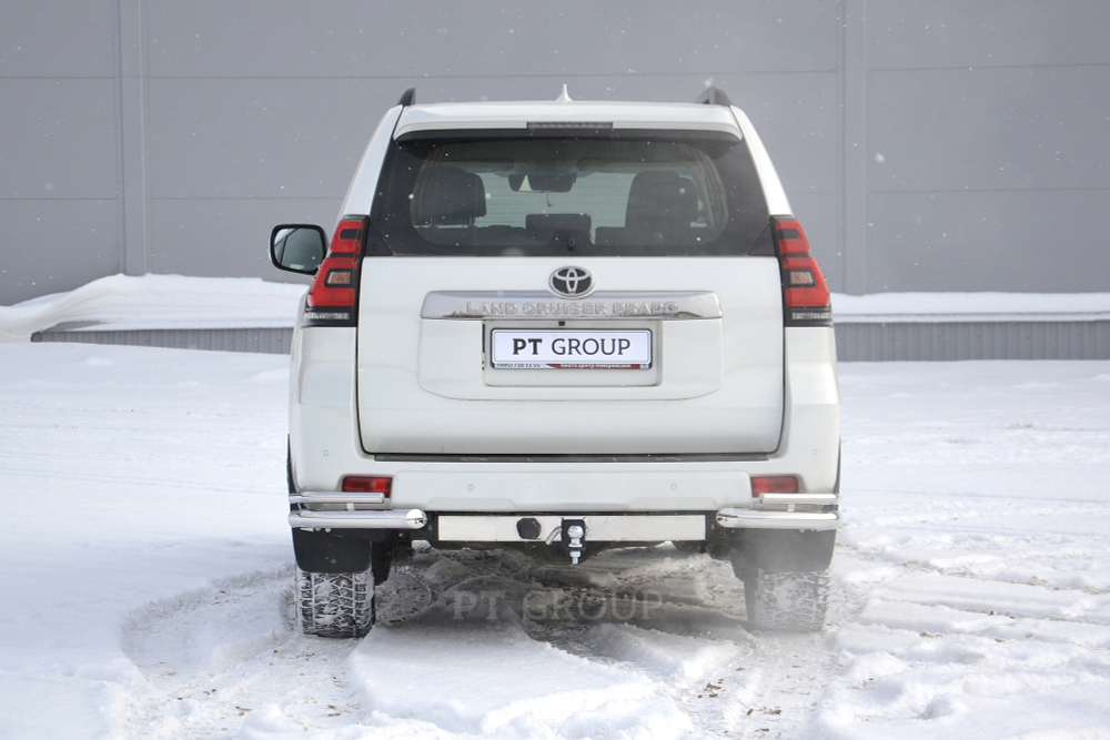 Фаркоп с унив. электрикой Smart, съемный квадрат, с НЕРЖ накладкой TOYOTA LC PRADO 150 2009-, LEXUS GX 460 2010-2013 (паспорт и сертификат) ПТ ГРУПП.TPR-09-991124.00