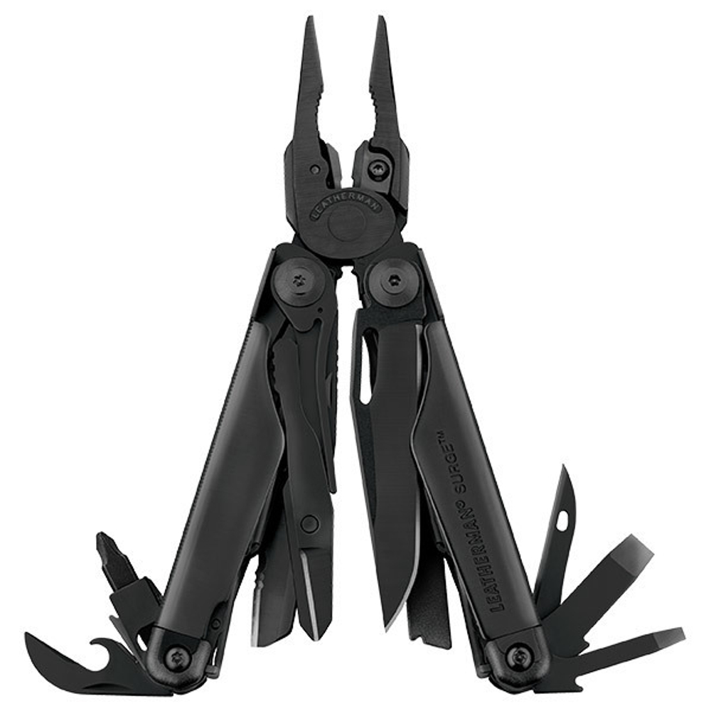 Мультитул Leatherman Surge Black, 21 функция, нейлоновый чехол
