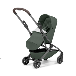 Детская прогулочная коляска Joolz Aer 2 с бампером и реверсивным блоком Forest Green