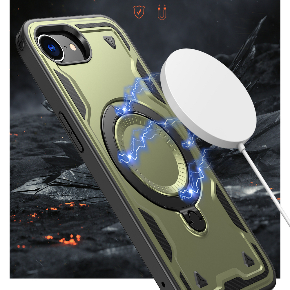 Чехол Magneto Case с кольцом для iPhone 16e