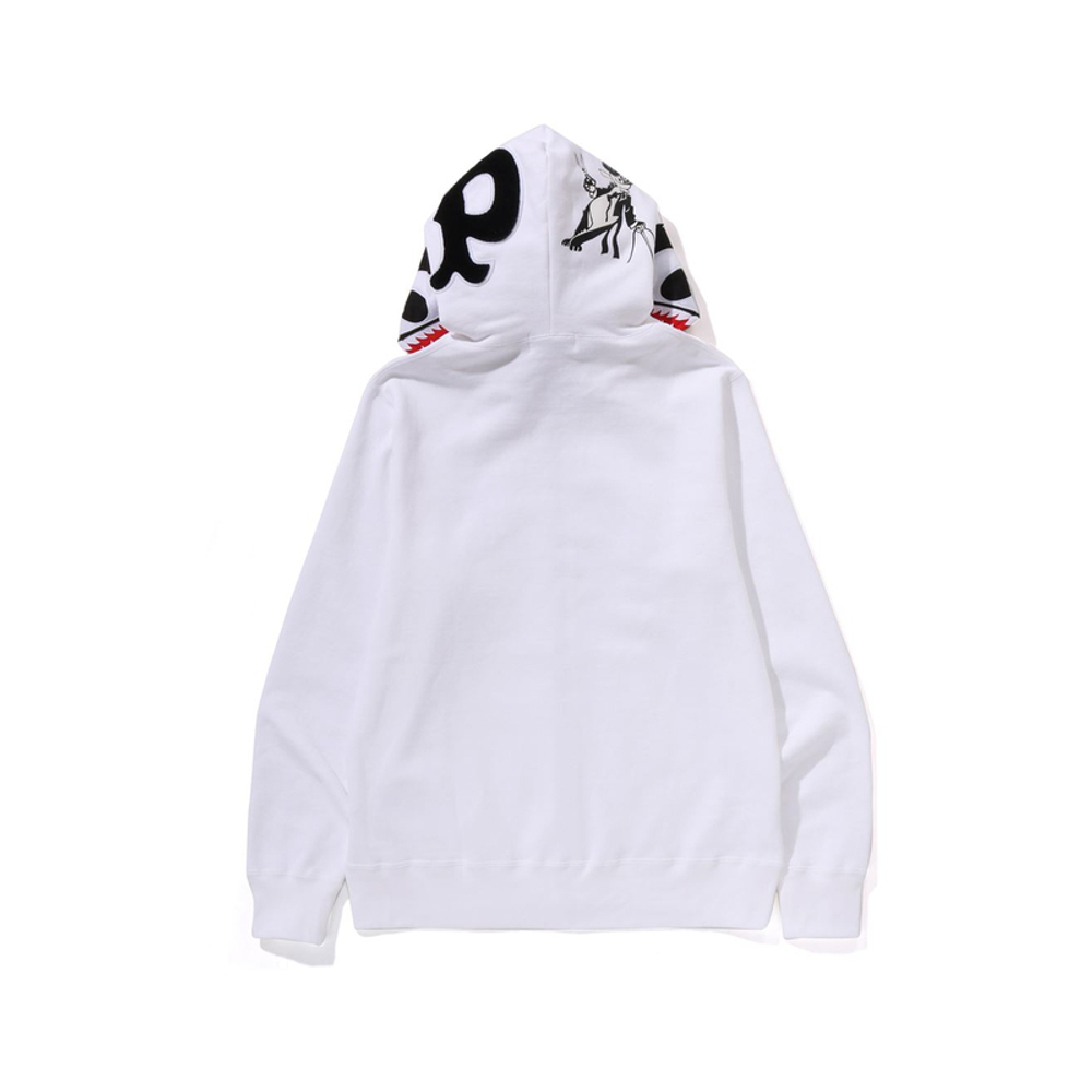 A Bathing Ape Panda Full Zip Худи Ladies белый