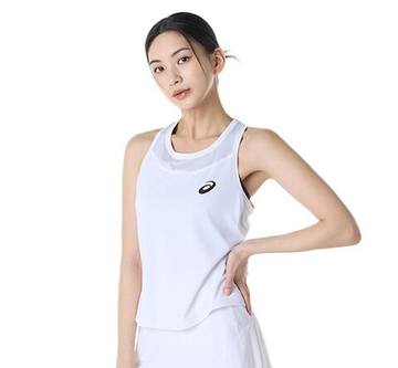 Женский топ теннисный Asics Match - brilliant white