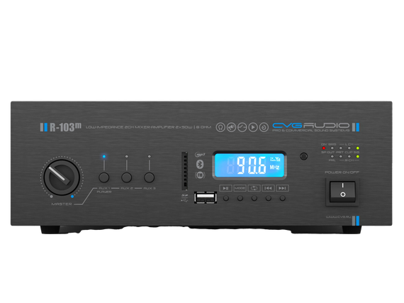 CVGAUDIO R-103m профессиональный 2-х канальный стереофонический усилитель