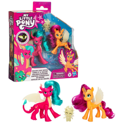My Little Pony - Магия Драконьего Света светящиеся в темноте фигурки 3 шт. в упаковке F8702 / артикул   F8702  / GTIN 5010996200693