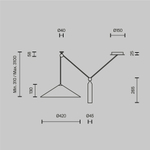 Подвесной светильник Technical P080PL-01B