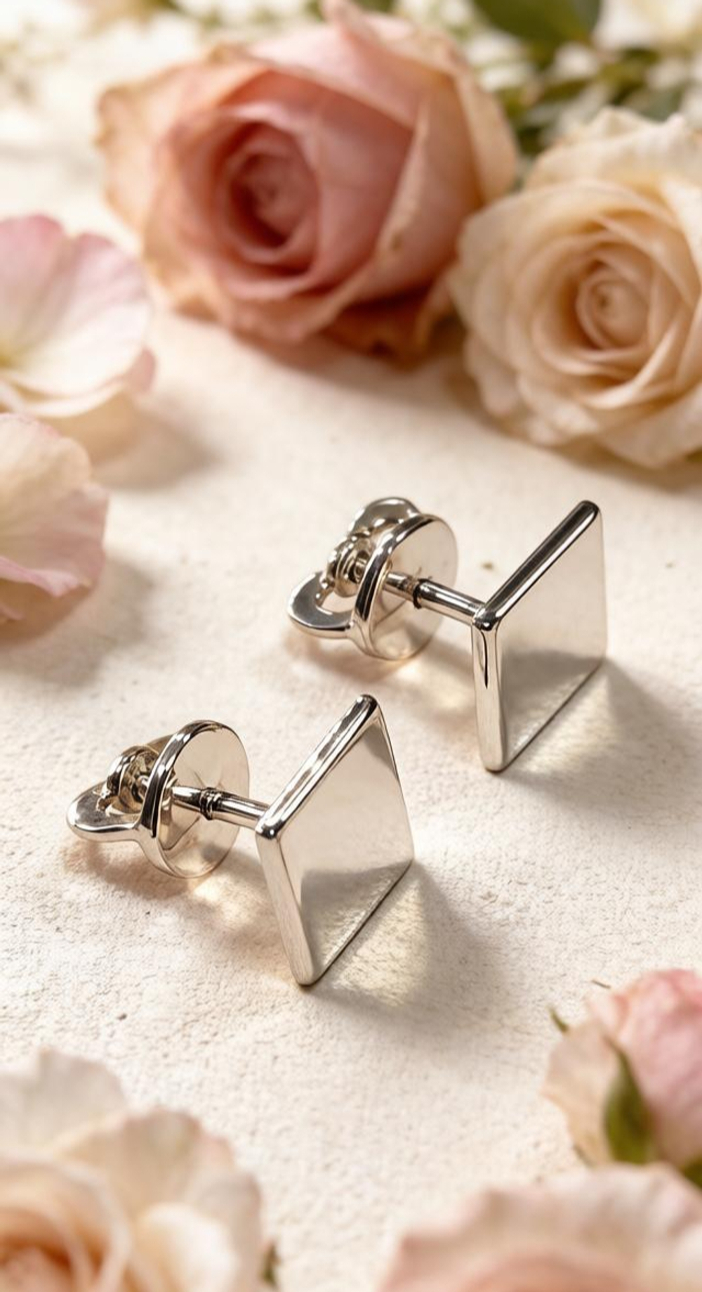 Ювелирные серьги из серебра 925 пробы