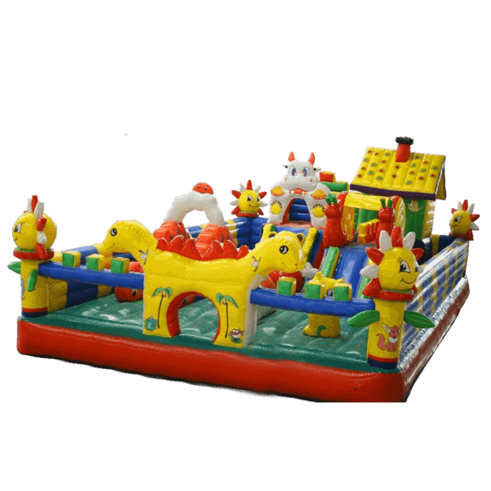 Коммерческий надувной батут "Живые куклы"