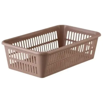 Корзина универсальная для хранения, с перфорацией, 25*15*7.2см. 2л✦