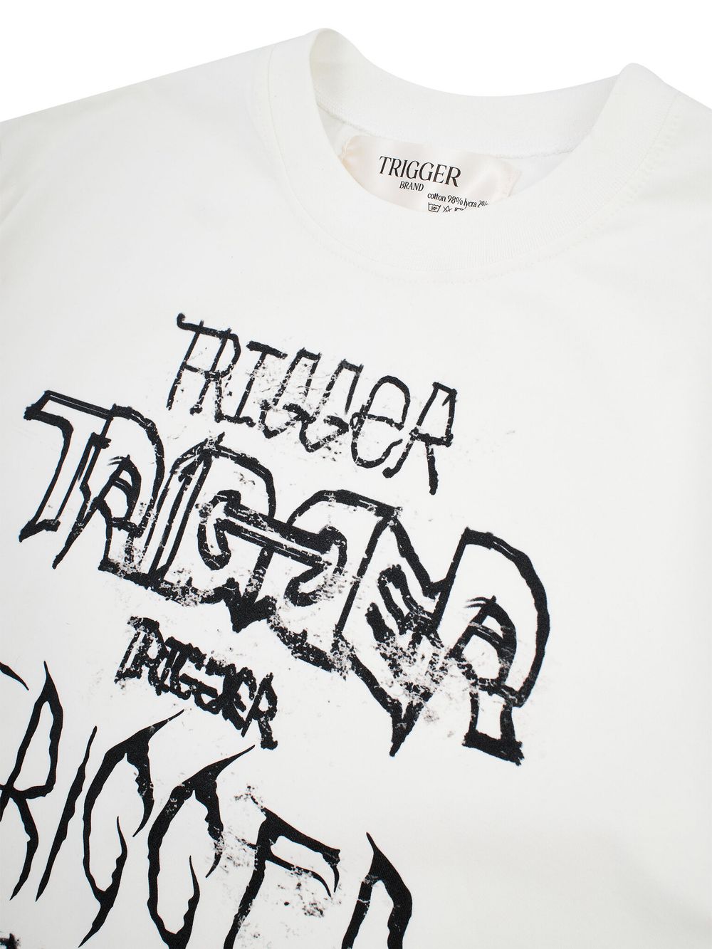 Футболка Denis Detalov 8 Trigger белая