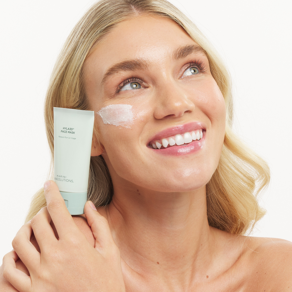 MARINI SKINSOLUTIONS Hyla3D Face Mask Ревитализирующая маска для экстремального увлажнения и восстановления барьерной функции, 28 гр