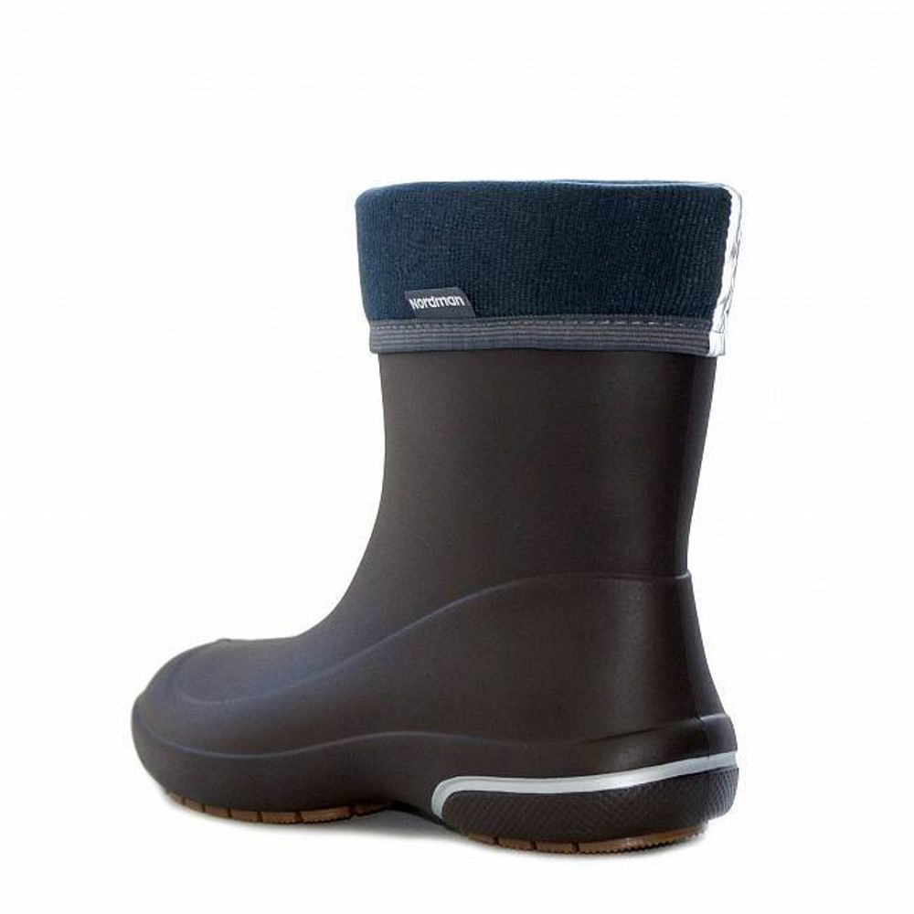 Женские сапоги Nordman Kleo из ЭВА с флисовым утеплителем коричневый с песочным